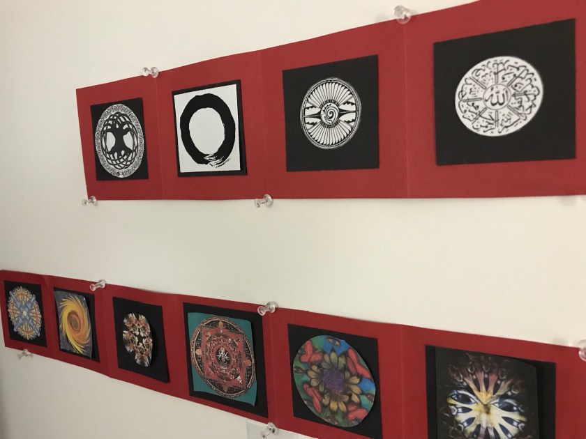 Circle mandala collage by Evergreen